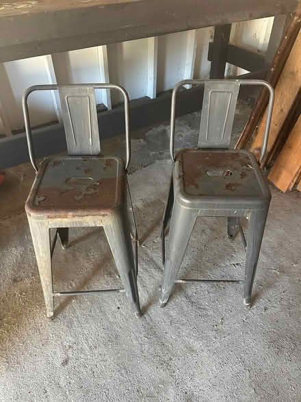 Photo of free Metal outdoor chairs (North Seattle (Ravenna)) #1