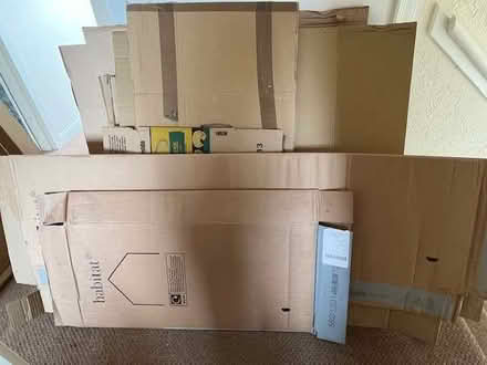 Photo of free Cardboard boxes for moving house (East Wemyss KY1) #1