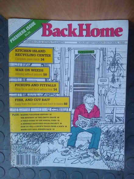 Photo of free Self Reliance magazines "Back Home" (Golden Triangle NR2) #1