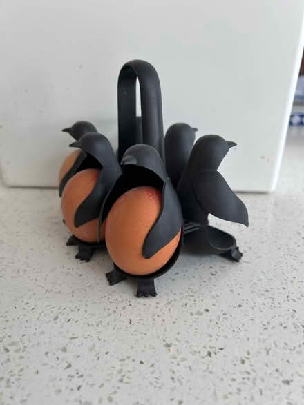 Photo of free Egg caddy - penguin themed (Royston, by the station (SG8)) #2