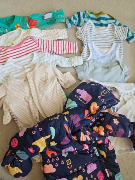 Photo of free Baby clothes newborn/up to 1 month (RG2 0WZ) #1