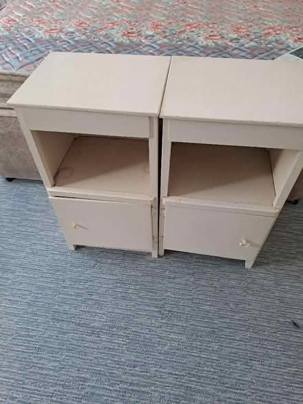 Photo of free 2 x Bedside cabinets (Harefield SO19) #1