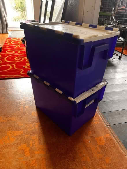 Photo of free 2 x strong storage boxes (Spondon DE21) #2