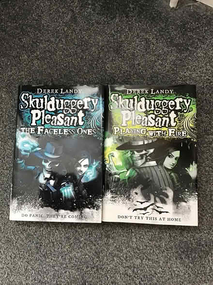 Photo of free Two Skulduggery Pleasant Books (Havant PO9) #1