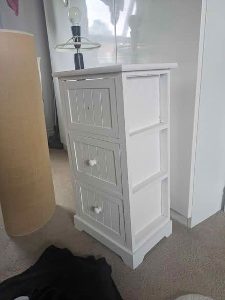 Photo of free Bathroom white set of drawers (S2, Heeley) #1