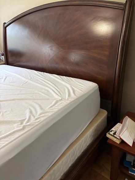 Photo of free King Size Bed frame and base (Grosvenor Place) #2