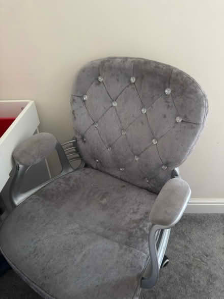 Photo of free Dressing table with mirror + chair (Walkden) #2
