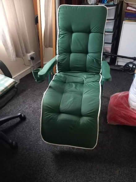 Photo of free Comfy reclining garden chair (Oxlease AL10) #1