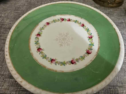 Photo of free Green Floral Gilded Cake stand (Chesham HP5) #2