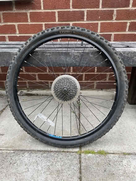 Photo of free Rear alloy wheel with gears (Garstang PR3) #1