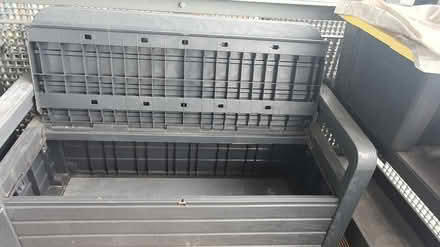 Photo of free Outdoor bench with storage. Table (Dunlaoghaire) #2