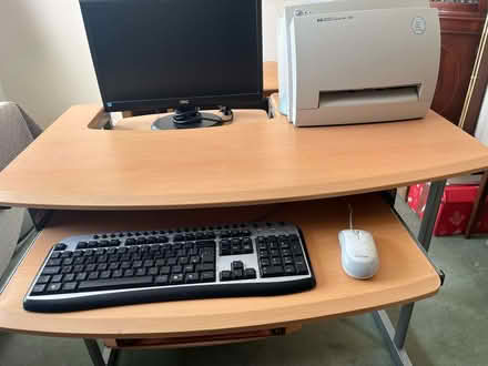 Photo of free Computer table / gaming desk (Girton CP (S Cambs) CB3) #2