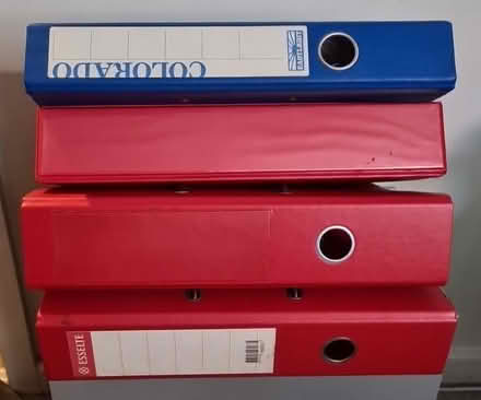 Photo of free Lever Arch Binders 2 (Newtown, Disley SK12) #1