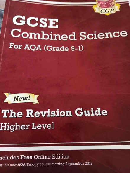 Photo of free Combined science GCSE guide (Baildon BD17) #1