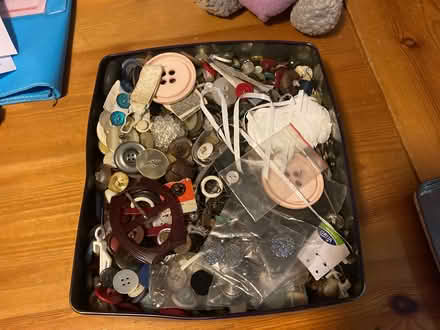 Photo of free Teddy & buttons (Harrietsham ME17) #1
