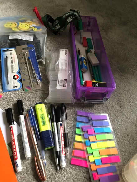 Photo of free Box and various stationery (Billericay) #2
