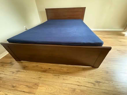 Photo of free IKEA queen bed frame (Pickering) #3