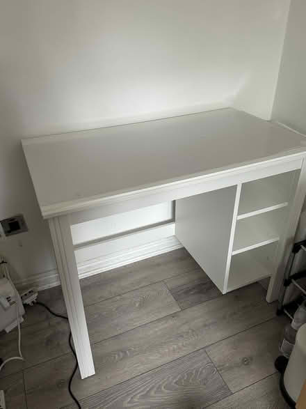 Photo of free Ikea Brusali Desk - White (NE2) #1