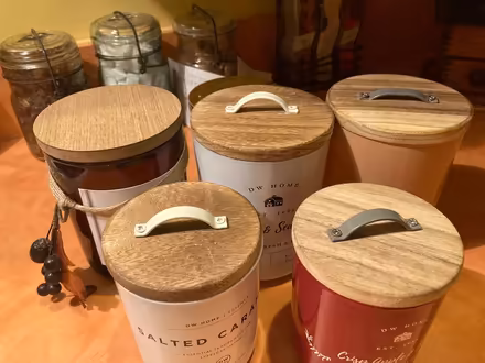 Photo of free Empty candle jars w/ lids Howard Co (Scaggsville) #1