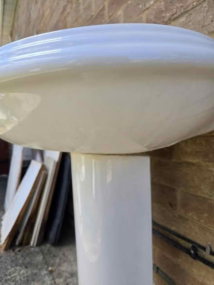 Photo of free Bathroom ceramic sink & toilet (Melksham SN12) #2