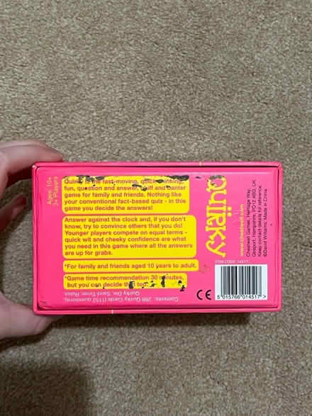 Photo of free Quirky card game (Tunbridge Wells) #2