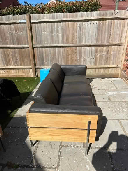 Photo of free Leather armchairs (Greenfields RH6) #1