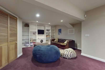 Photo of free Sofabed couch and large beanbags (Springfi) #3