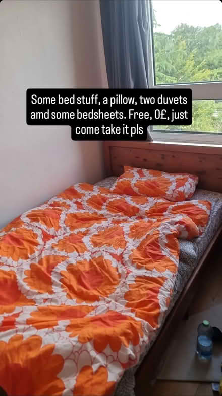 Photo of free 2 Duvet + Pillow (SE3) #1
