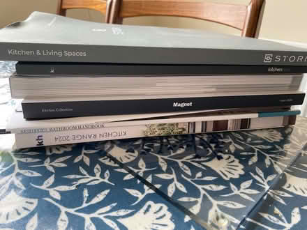 Photo of free Pile of kitchen brochures and inspiration (Waterlooville PO8) #1