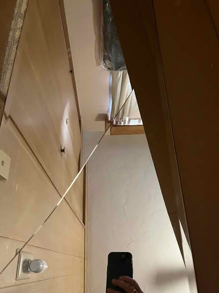 Photo of free Cracked 54” wall mirror (Central- Alvernon and Grant) #1