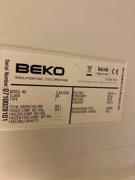 Photo of free Large Beko free standing fridge (Cassington OX29) #1