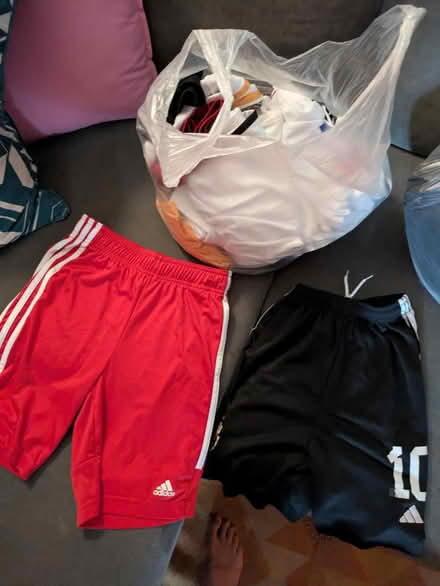 Photo of free Bag of boys football shorts 10-12 (Mosspark, Glasgow G52) #1