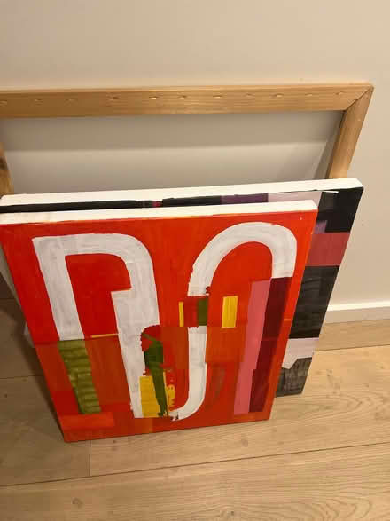Photo of free Art/canvases (Primrose Hill) #2