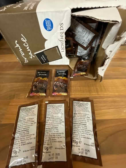 Photo of free Out of Date Brown Sauce 10g Sachets (Bicknacre CM3) #1