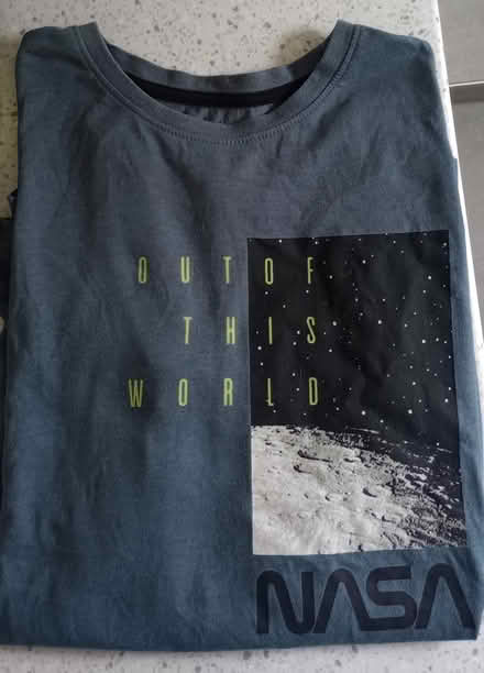 Photo of free NASA t-shirts (black short sleeve / blue long sleeve) (Saint George's CO2) #2