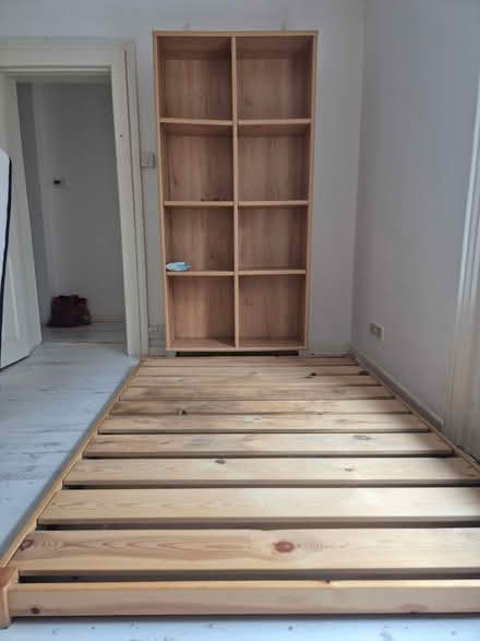 Photo of free Slatted pine bed frame for loft bed (Plymouth PL1) #1