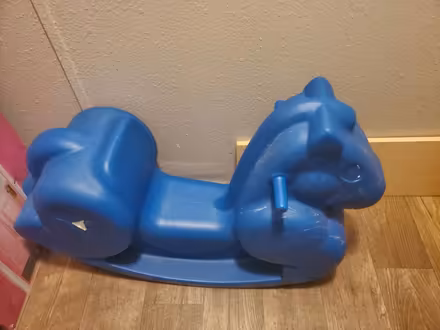 Photo of free Blue rocking horse (East, close to NE) #1