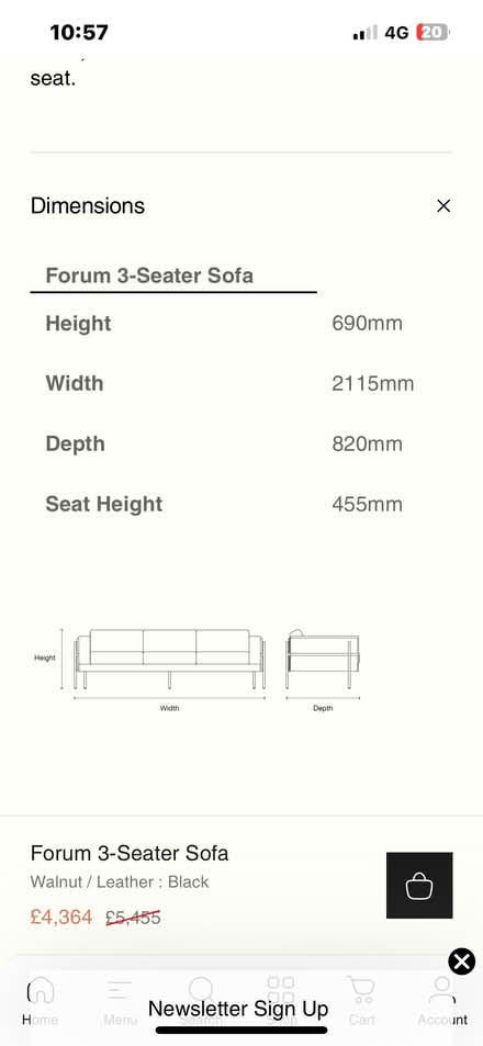 Photo of free Two quality armchairs (Greenfields RH6) #1