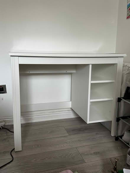 Photo of free Ikea Brusali Desk - White (NE2) #2