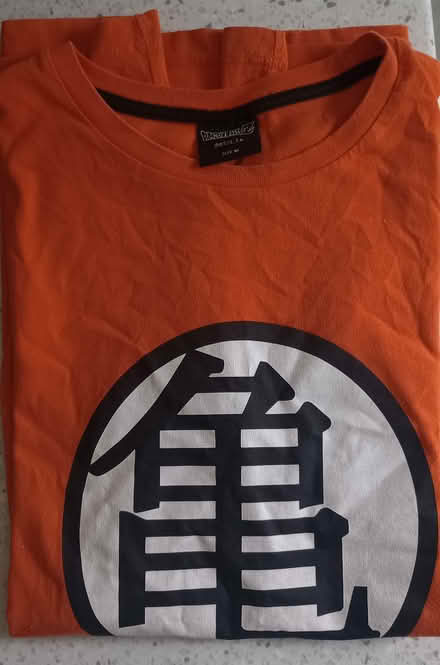 Photo of free Pokémon Dragonballz t-shirt - orange (medium) (Saint George's CO2) #1