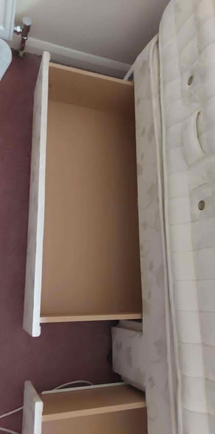 Photo of free Single bed divan with headboard draws and mattress. (Fareham PO14) #4
