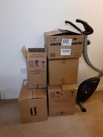 Photo of free 5 cardboard boxes (Campnell Park MK9) #1