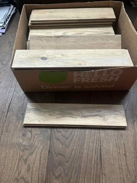 Photo of free Wooden Floor Tiles 9cm x 40cm (East Dulwich SE22) #1