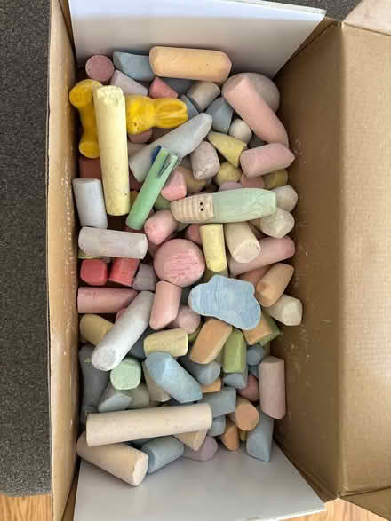Photo of free Box of Chalk (Highland Ave, RWC) #1