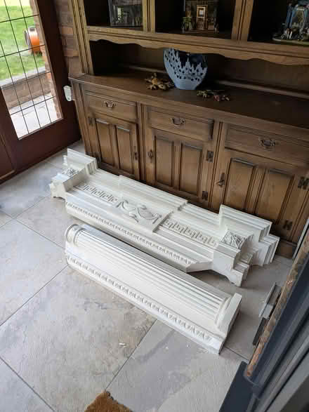 Photo of free Marble and plaster fire surround (Bolton BL1 Heaton) #3