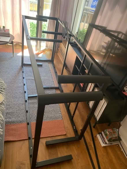 Photo of free 2 x single metal bed frames (Wandsworth SW18) #3