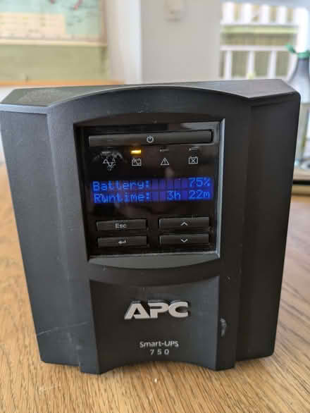 Photo of free APC smart UPS 750 (computer battery backup) (Widcombe) #2