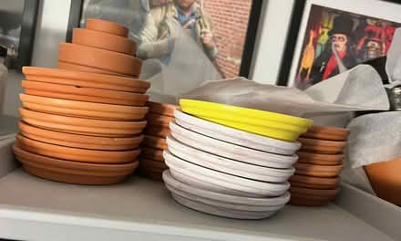 Photo of free painted clay pots & glass vases (Near the old Sherman Hospital) #2