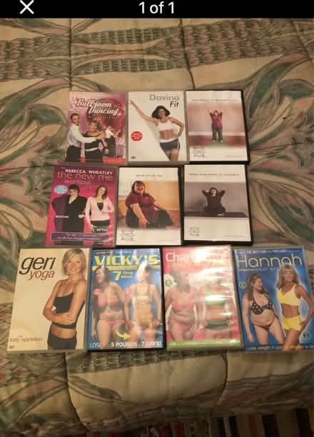 Photo of free 26 exercise and dance dvds (Elkstone GL53) #1