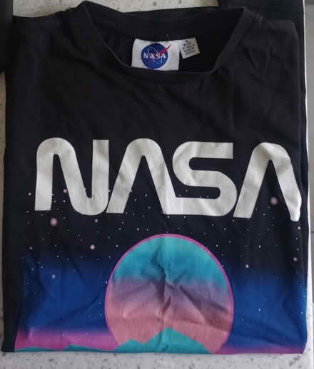 Photo of free NASA t-shirts (black short sleeve / blue long sleeve) (Saint George's CO2) #1